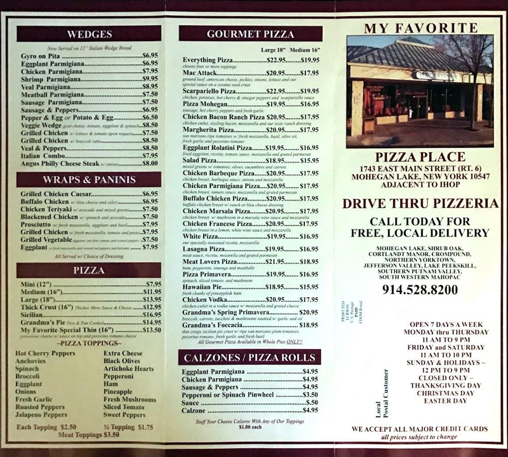 My Favorite Pizza Place Rice Ball