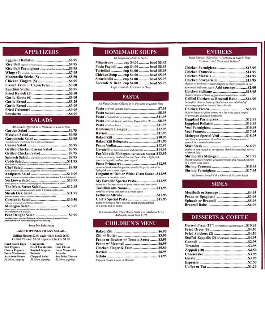 My Favorite Pizza Place Menu image 3